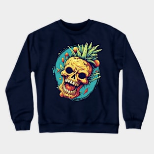 zombie pineapple Crewneck Sweatshirt